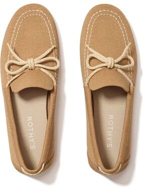 Rothy's The Boat Shoes Light Sand Size 7.5 NWOB
